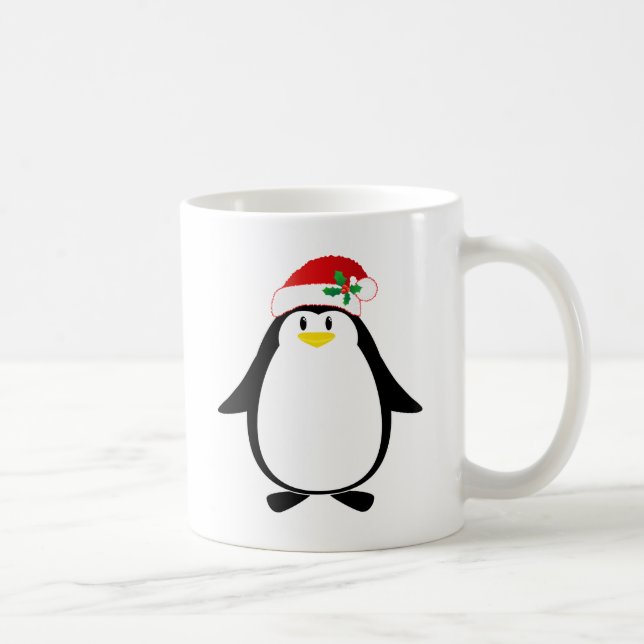Santa pingvin kaffemugg (Höger)