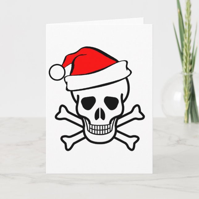 Santa Pirat Helgkort (Framsida)