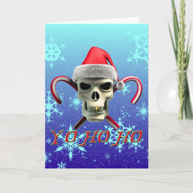 Santa Pirat Helgkort (Framsida)