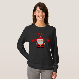 Santa Pixel Art 2 T Shirt
