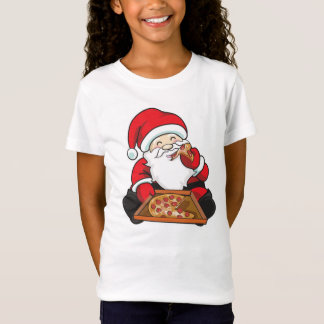 Santa Pizza T Shirt