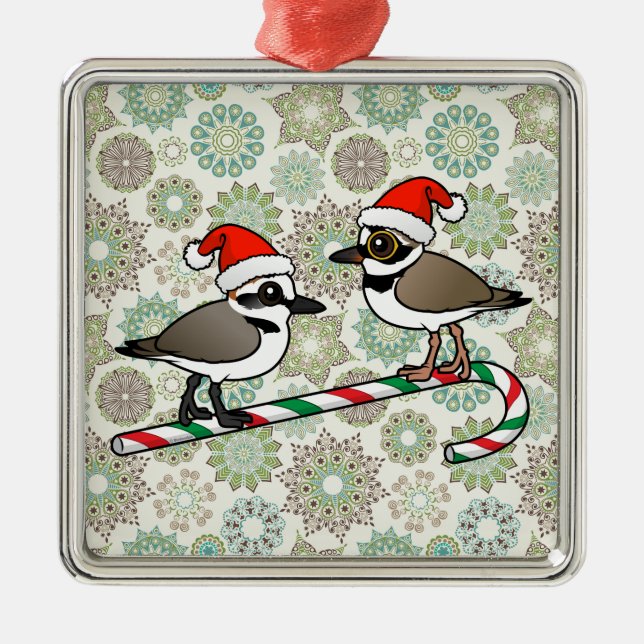 Santa Plovers Julgransprydnad Metall (Framsidan)