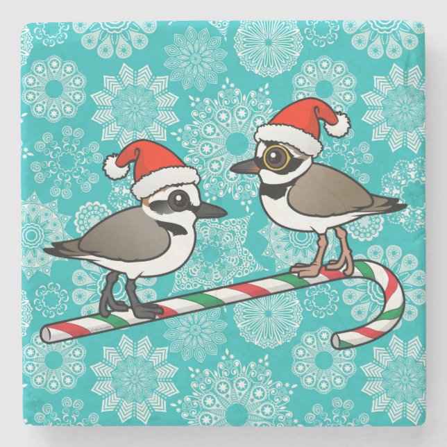 Santa Plovers Underlägg Sten (Framsidan)