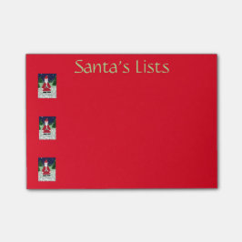 Santa Post IT-anteckning Post-it Block