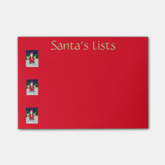 Santa Post IT-anteckning Post-it Block