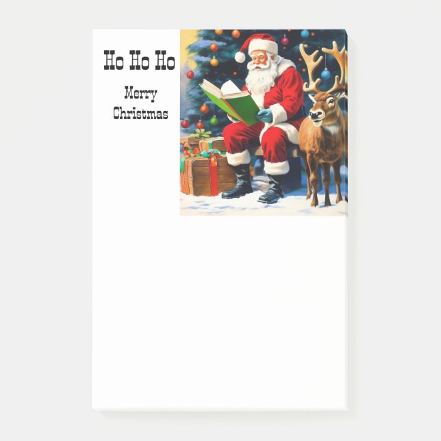 Santa Post-it Notes Block (Framsida)