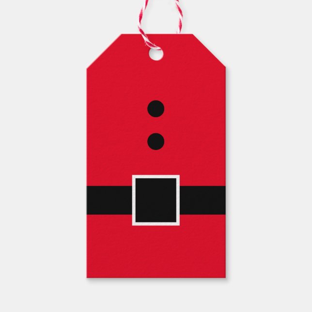 Santa Presentetikett (Framsidan)
