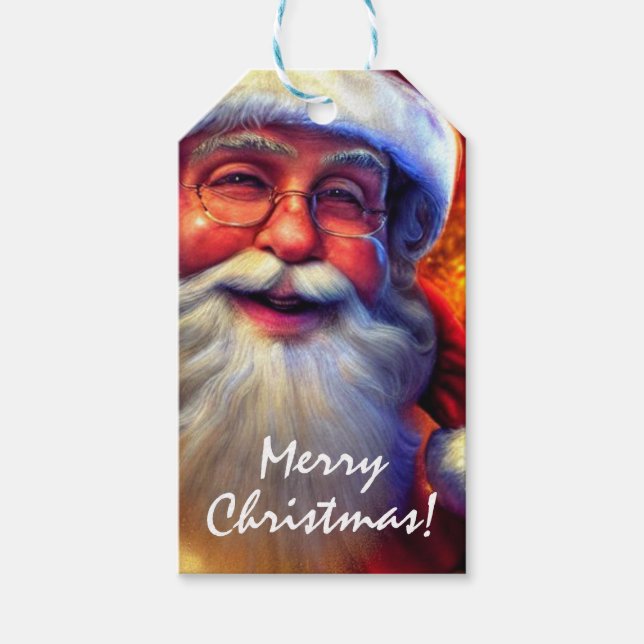 Santa Presentetikett (Framsidan)