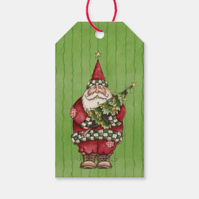 Santa Presentetikett (Framsidan)