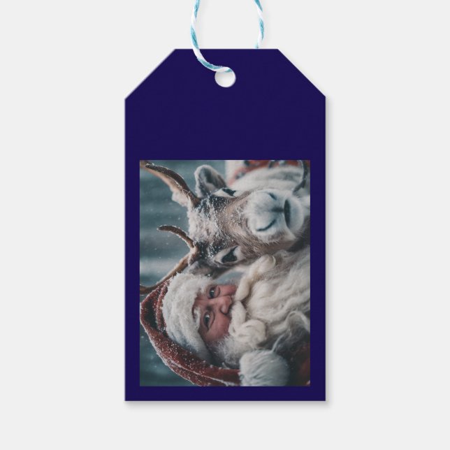 Santa Presentetikett (Framsidan)