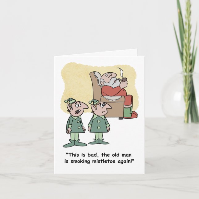 Santa-problemet Tack Kort (Framsida)