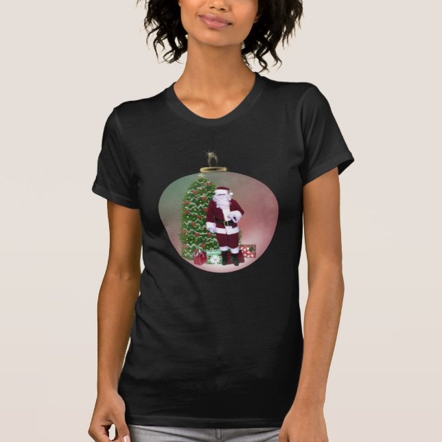 Santa prydnadutslagsplats t-shirt (Framsida)