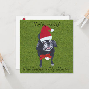 Santa Pug, Jul i juli Firande Inbjudan