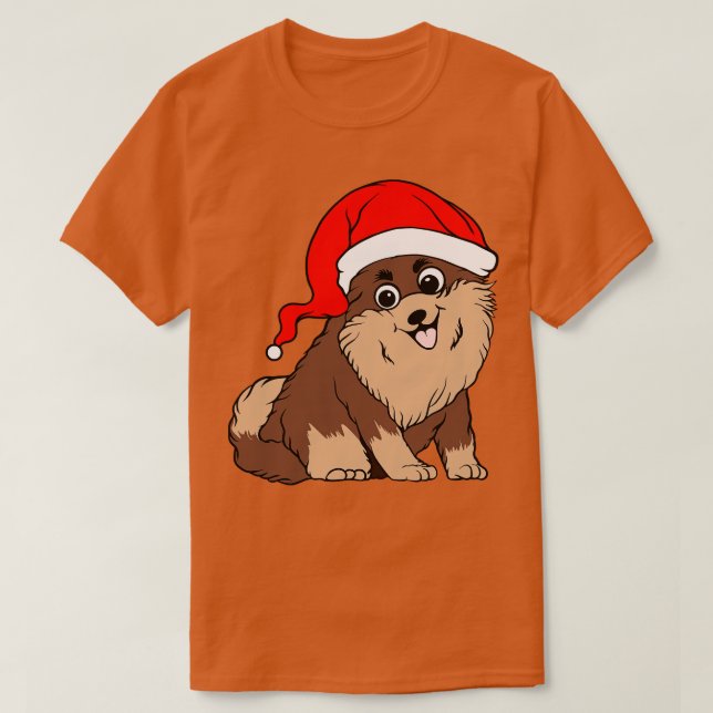 Santa Puppy T Shirt (Design framsida)