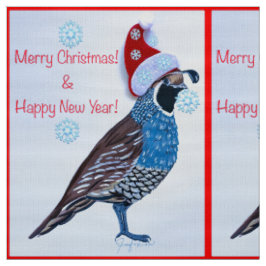 Santa Quail Tyg