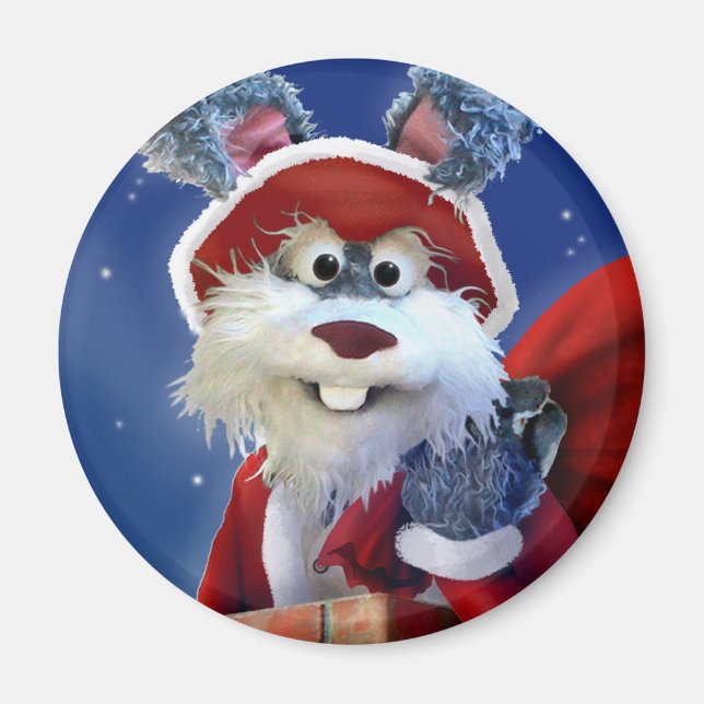 Santa Rabbit magnet (Framsidan)