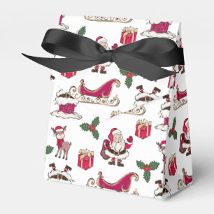 Santa Reindeer Gifts Sleighs Presentaskar