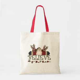Santa & Reindeer Tro Tygkasse