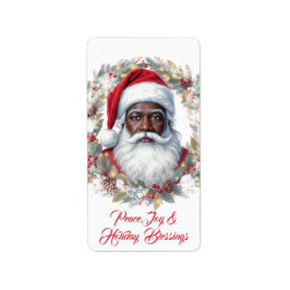Santa Return Address Label  Adressetikett