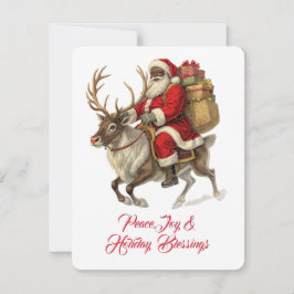 Santa Return Address Label  OSA Kort