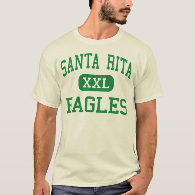 Santa Rita - örnar - högstadium - Tucson Arizona Tee (Framsida)