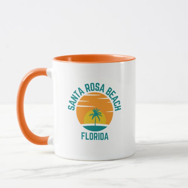Santa Rosa Beach Florida Coffee Mugg (Vänster)