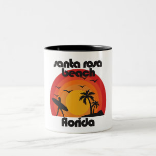 Santa Rosa Beach,Florida Två-Tonad Mugg