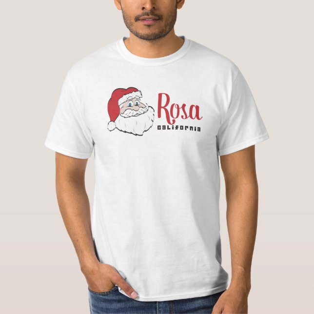Santa Rosa California Tee Shirt (Framsida)