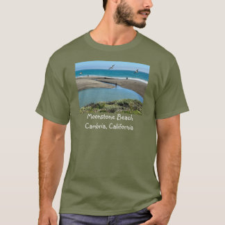 Santa Rosa Estuary, Moonstone Beach, Cambria, CA T Shirt