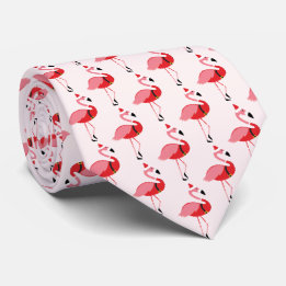 Santa Rosa Flamingo Novelty jul Slips