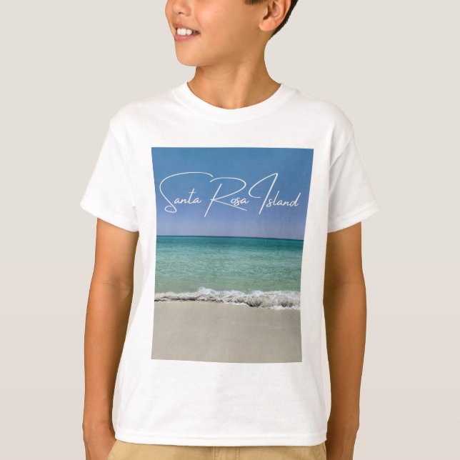 Santa Rosa Island Kids Graphic T-shirt (Framsida)