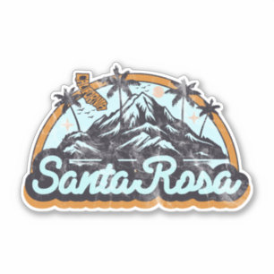 Santa Rosa, Kalifornien Klistermärken