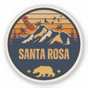 Santa Rosa, Kalifornien Klistermärken