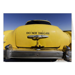 Santa Rosa, New Mexico, USA. Old Yello 2 Hälsningskort
