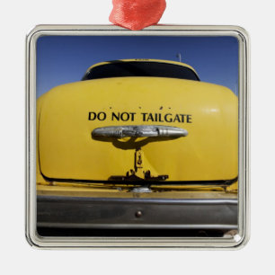 Santa Rosa, New Mexico,USA. Old Yello 2 Julgransprydnad Metall