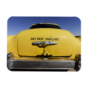 Santa Rosa, New Mexico,USA. Old Yello 2 Magnet
