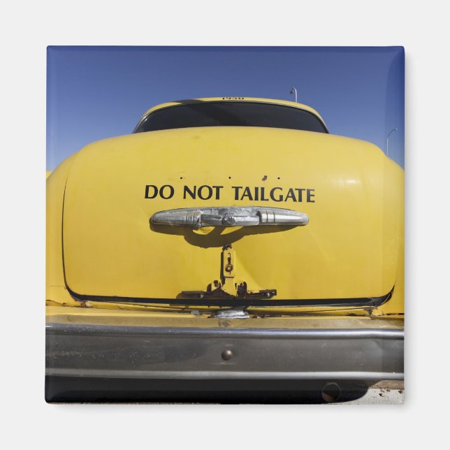 Santa Rosa, New Mexico,USA. Old Yello 2 Magnet (Framsidan)