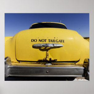 Santa Rosa, New Mexico,USA. Old Yello 2 Poster