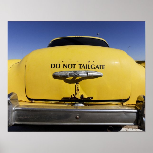 Santa Rosa, New Mexico,USA. Old Yello 2 Poster (Framsidan)