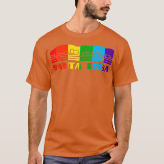 Santa Rosa Pride Santa Rosa LGBT Gift LGBTQ Suppo T Shirt