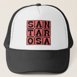 Santa Rosa, Stad i Kalifornien Truckerkeps
