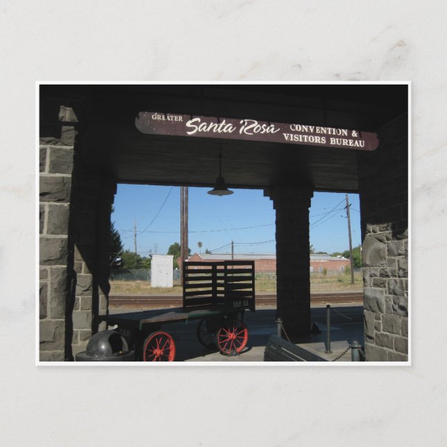 Santa Rosa Visitors Bureau Vykort (Framsida)