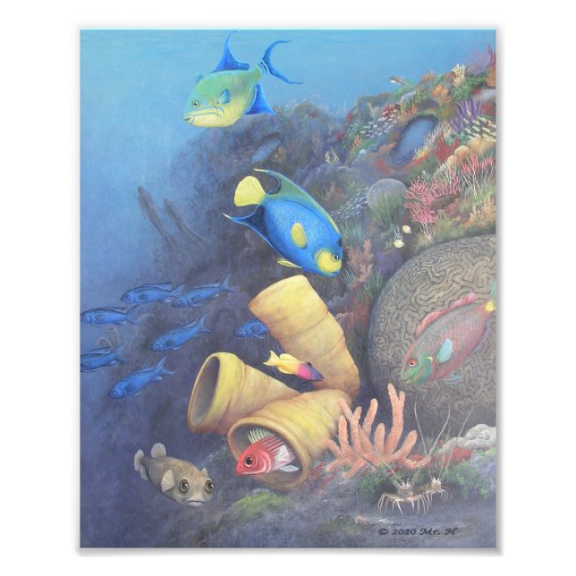 Santa Rosa Wall 1 Fine Art Print Fototryck (Framsidan)