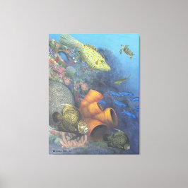 Santa Rosa Wall 2 Fine Art Wrapped Canvas Skriv ut