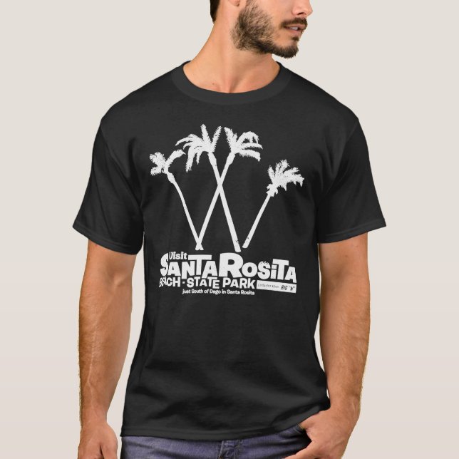Santa Rosita Beach State Park Essential T-Shirt (Framsida)