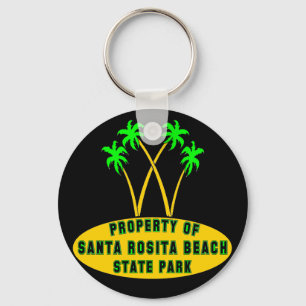Santa Rosita stranddelstatspark Nyckelring