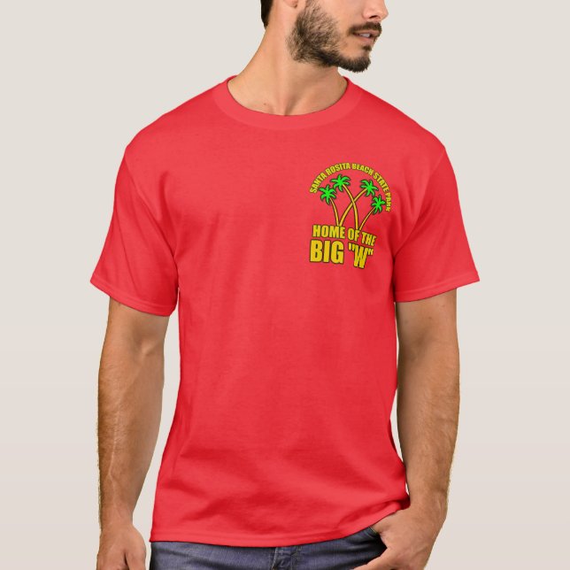 Santa Rosita stranddelstatspark T Shirt (Framsida)