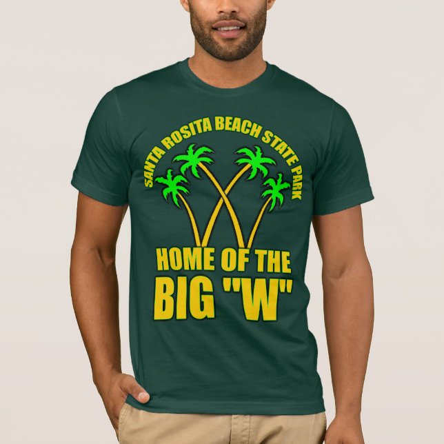 Santa Rosita stranddelstatspark Tee Shirt (Framsida)