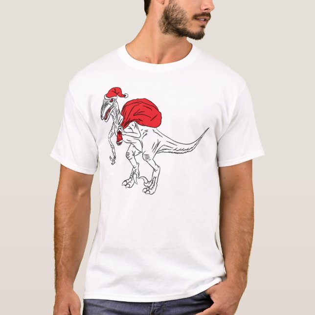 Santa rovfågel tee shirt (Framsida)