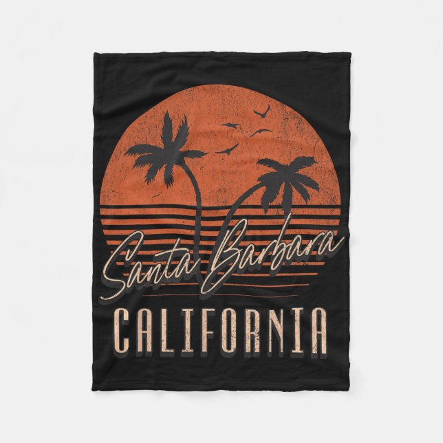 Santa Rra _3  Fleecefilt (Framsidan)